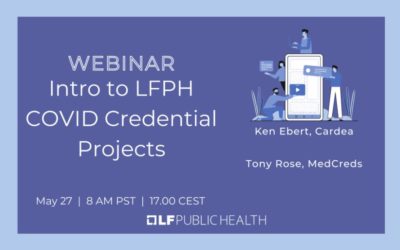 Intro to LFPH COVID Credential Projects