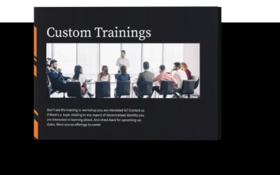 Custom Trainings