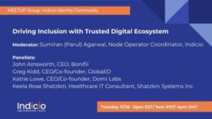Driving Inclusion with Trusted Digital Ecosystems