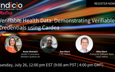 Verifiable Health Data: Demonstrating Verifiable Credentials using Cardea