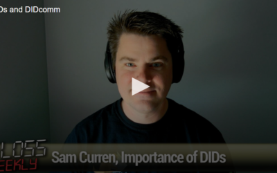 The Importance of DIDs and DIDcomm