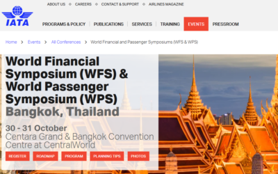 IATA World Financial Symposium (WFS) & World Passenger Symposium (WPS)