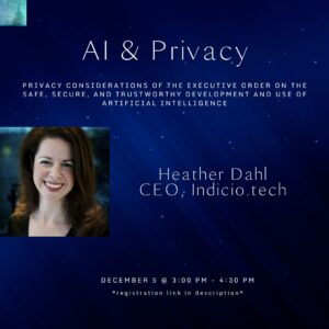 Heather Speaking AI and Privacy