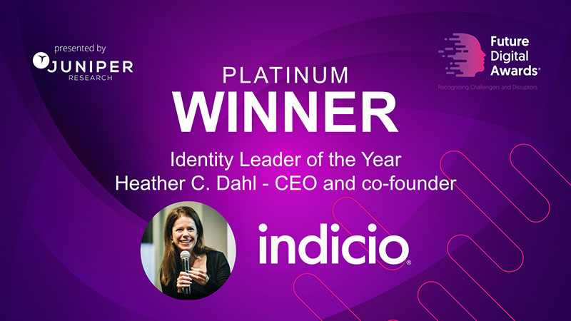 Heather C. Dahl, CEO of Indicio, named Identity Leader of the Year 2026 by Juniper Research